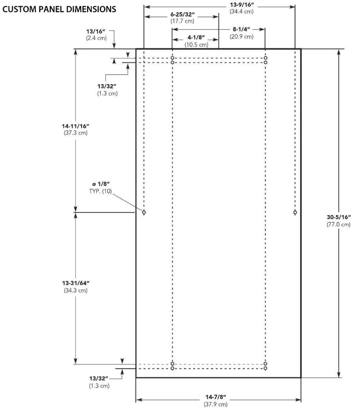 VIKING FGIM5151 - CUSTOM PANEL - 2