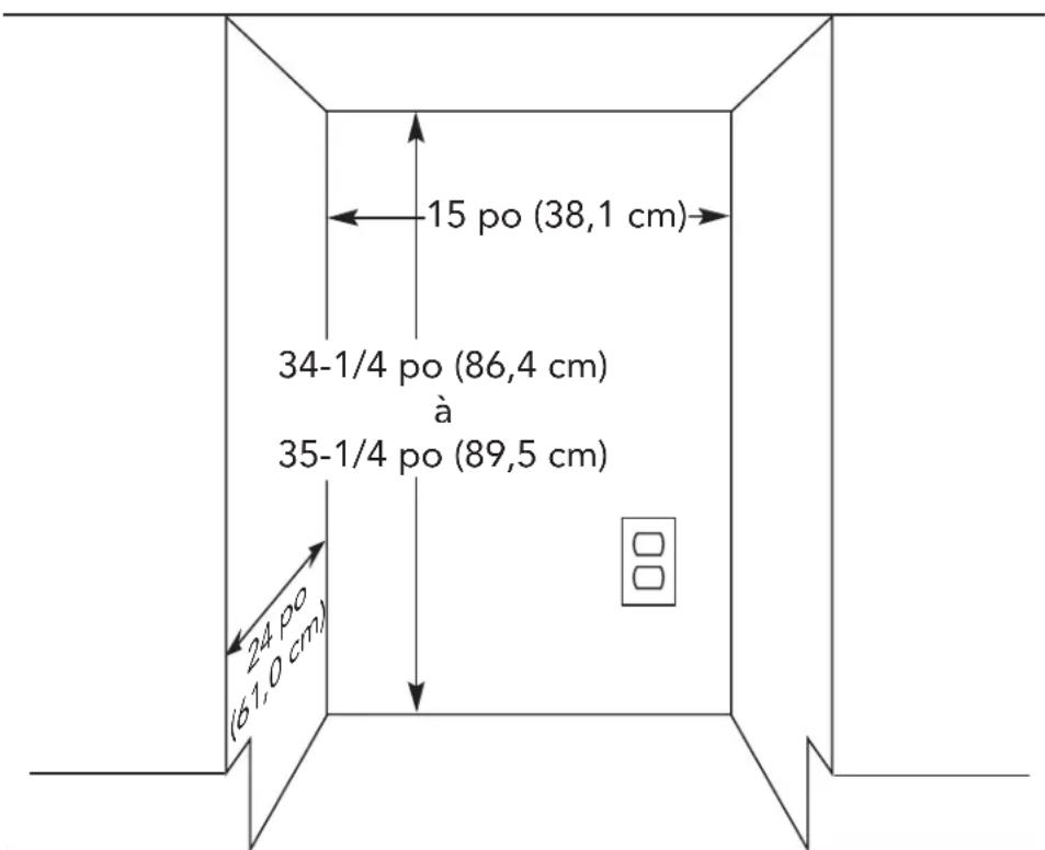 VIKING FGIM5151 - DIMENSIONS (PANNEAU SUR MESURE) - 3