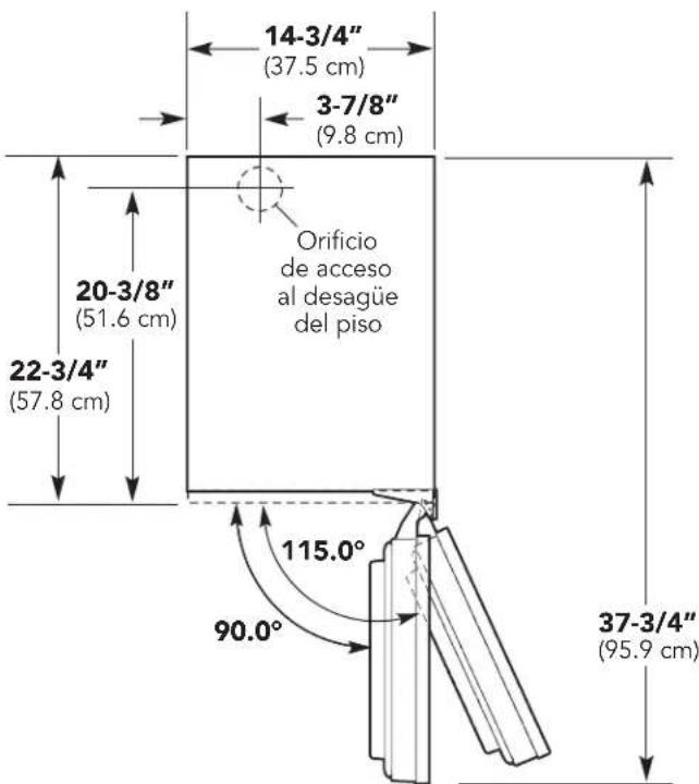 VIKING FGIM5151 - DIMENSIONES (PANELES PERSONALIZADOS) - 1