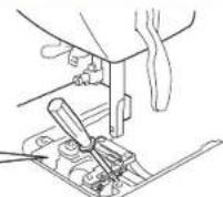 BROTHER PQ1500SL - Remplacement de l'ergot d'entrainment - 3