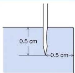 BROTHER PQ1500SL - Rolled Hem Foot - 1