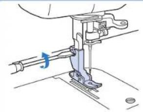 BROTHER PQ1500SL - Changing Presser Feet (Zipper Foot) - 1