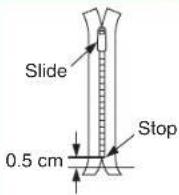BROTHER PQ1500SL - Zipper Foot - 2