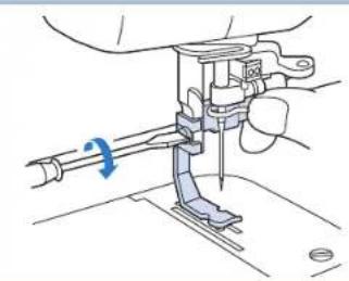 BROTHER PQ1500SL - Changing Presser Feet (Zipper Foot) - 2