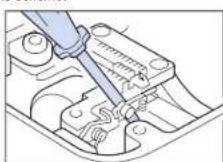 BROTHER PQ1500SL - Remplacement de l'ergot d'entrainment - 1