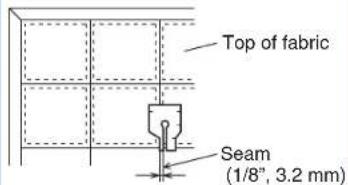 BROTHER PQ1500SL - 1/4" Foot - 3