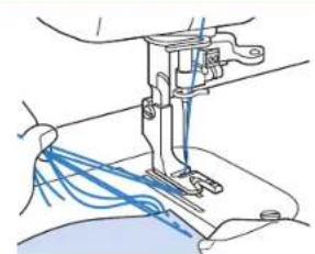 BROTHER PQ1500SL - Rolled Hem Foot - 3