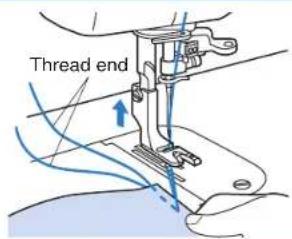 BROTHER PQ1500SL - Rolled Hem Foot - 2