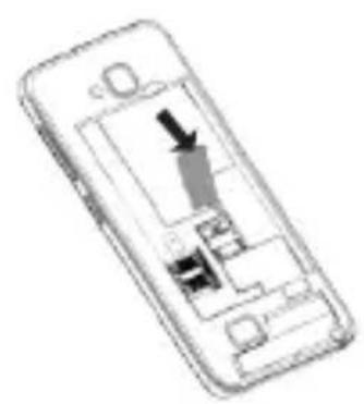 ZTE Blade C341 - Sette inn microSD-kortet - 2