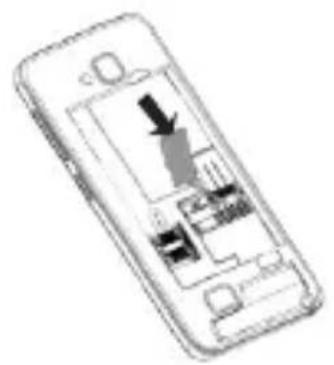 ZTE Blade C341 - MicroSD-kortin asettaminen paikalleen - 1