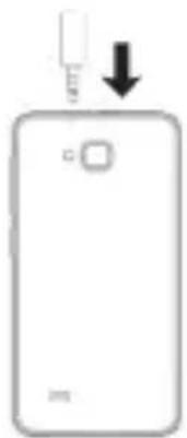 ZTE Blade C341 - Anschlieben des Headsets - 1