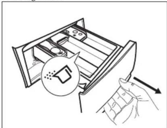 ZANUSSI ZZ8691AWF - ÜBERPRÜFEN SIE DIE POSITION DER WASCHMITTEL-KLAPPE - 1
