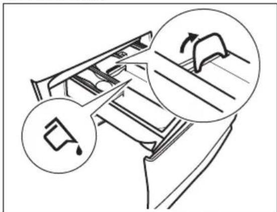 ZANUSSI ZZ8691AWF - VERIFICATION DE LA POSITION DU VOLET DU PRODUIT DE LAVAGE - 2