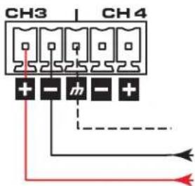QSC SPA2200 - Mode BRIDGE 70 V / 100 V - 3