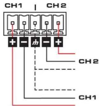 QSC SPA2200 - Entres equilibrées et non équilibrées - 1