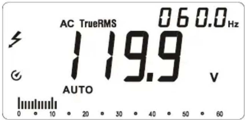 FLUKE AM555 - Taajuuden tai pulssisuhteen mittaus - 2