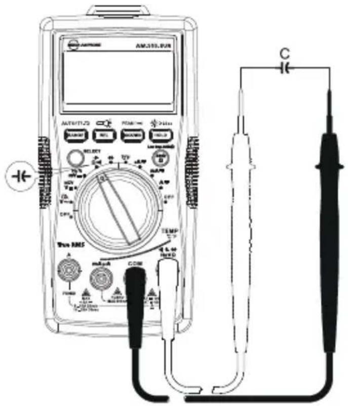 FLUKE AM555 - Meting capacitit - 1
