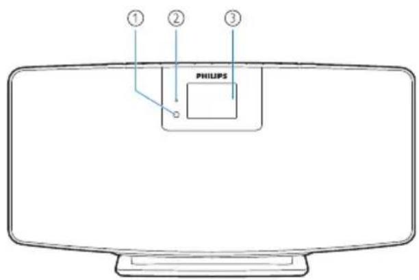 PHILIPS TAM2805 - Présentation de l'unité principale - 1
