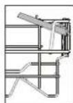 WHIRLPOOL WI 5020 - FOLDABLE FLAPS WITH ADJUSTABLE POSITION - 2