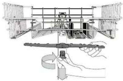 WHIRLPOOL WI 5020 - CLEANING THE SPRAY ARMS - 1