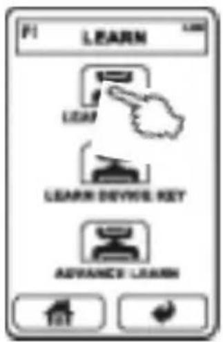 VINCENT RC572 - Copy an original infrared command to a device key - 3