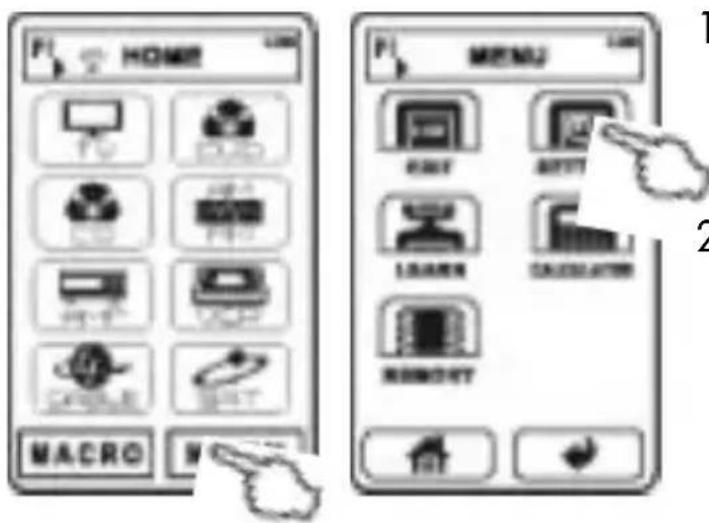 VINCENT RC572 - Restore the pre-programming - 1