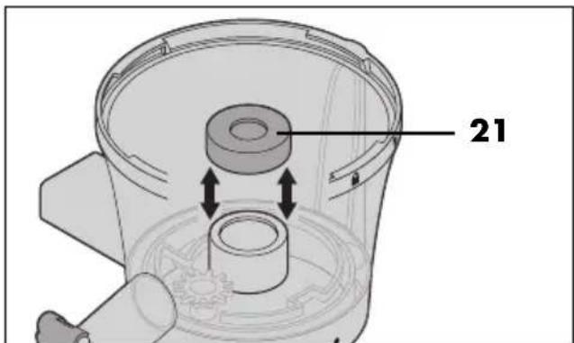 SILVERCREST SSJ 300 A2 - Insert the seal 21 - 1