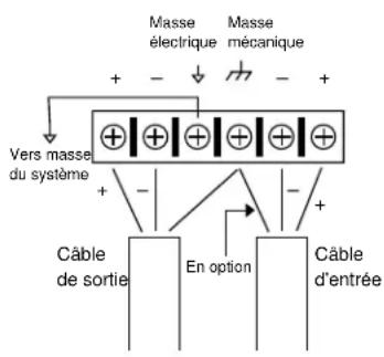DBX 1231 - Connexions à la masse - 1