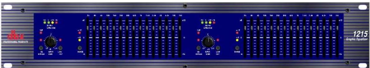 DBX 1231 - RéGLAGES - 2