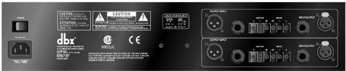 DBX 1231 - - Zwei-Kanal 15 Band Graphischer Equalizer - 1