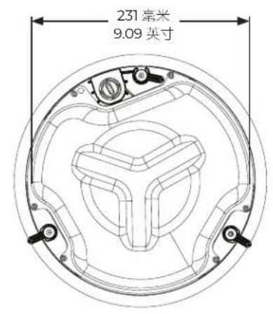 BOSE FreeSpace FS4CE - 产品尺寸 - 3