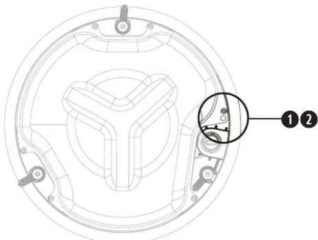 BOSE FreeSpace FS4CE - Using a Safety Cable - 1