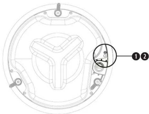 BOSE FreeSpace FS4CE - 使用安全绳 - 1