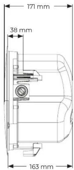 BOSE FreeSpace FS4CE - 製品寸法 - 2