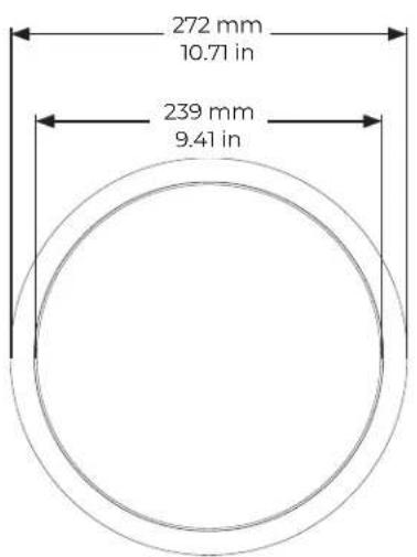 BOSE FreeSpace FS4CE - Product Dimensions - 1