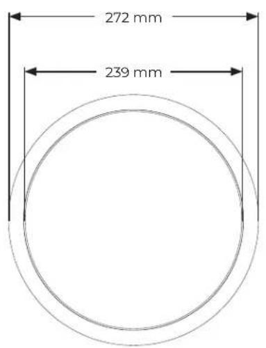 BOSE FreeSpace FS4CE - Dimensioni del prodotto - 1