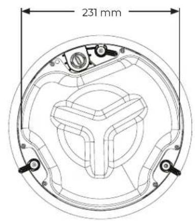 BOSE FreeSpace FS4CE - Dimensioni del prodotto - 3