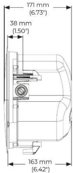 BOSE FreeSpace FS4CE - Dimensiones del producto - 2