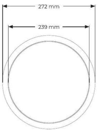 BOSE FreeSpace FS4CE - 製品寸法 - 1