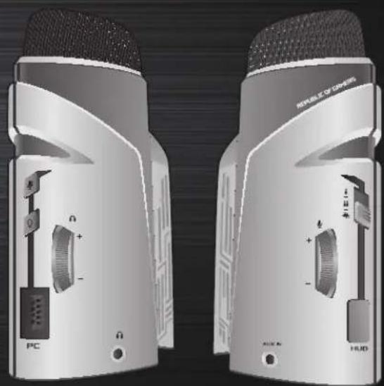 ASUS ROG Strix Magnus - Ansluts till en USB 3.0-port pa datorn. - 3