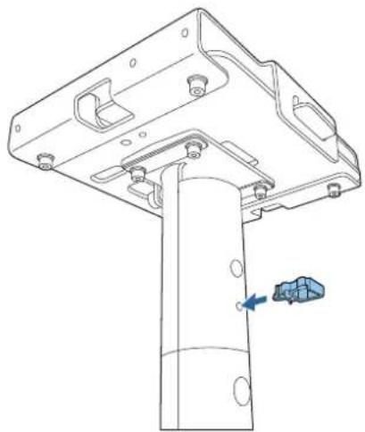 EPSON ELPMB60 - Fixation du cache du support - 2