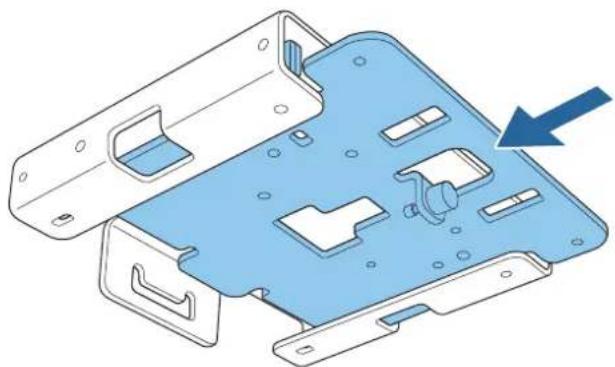 EPSON ELPMB60 - Fissaggio della piastra per supporto a soffitto/piedistallo - 2