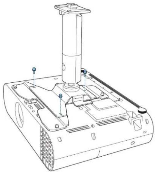 EPSON ELPMB60 - Acoplar la unidad del brazo - 3