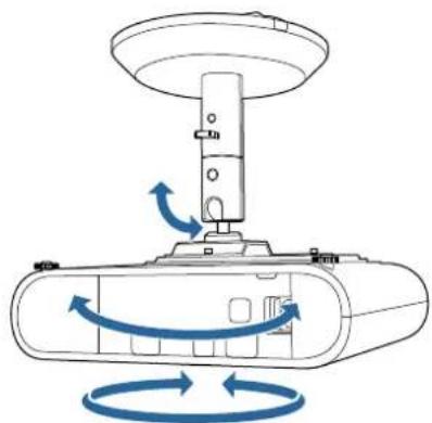 EPSON ELPMB60 - Réglage de l'orientation du projecteur - 1