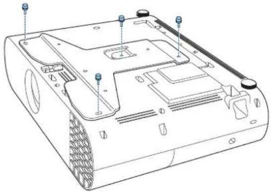 EPSON ELPMB60 - Colocar la placa del proyector - 4