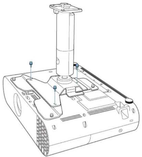 EPSON ELPMB60 - Fixar a unidade de braço - 4
