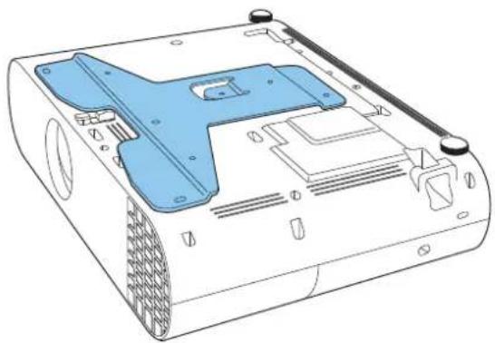 EPSON ELPMB60 - Fixar a placa do projetor - 3