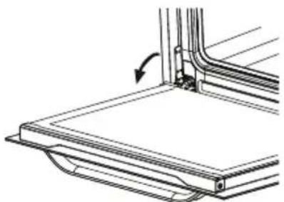 VESTEL VEB34106 - Ausbau der Backofentür - 1