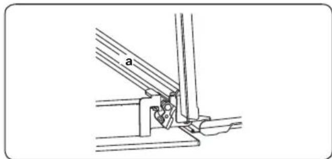 VESTEL VEB34106 - Removal of the Oven Door - 2
