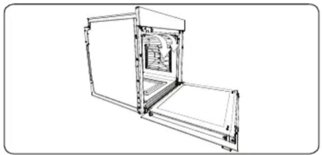 VESTEL VEB34106 - Heifluftabschirmung - 1